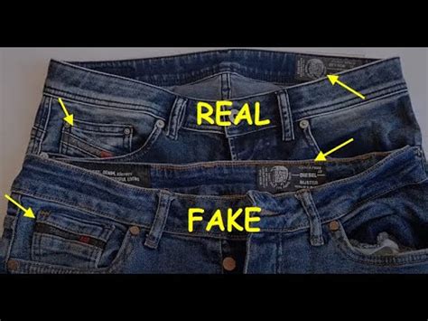 how to spot fake diesel clothing|authentic diesel jeans.